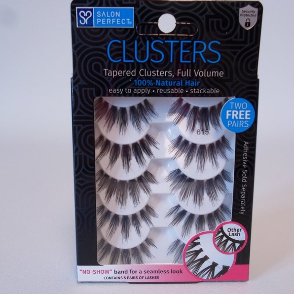 Salon Perfect 615 Clusters, tapered clusters Full Volume Lashes - Picture 1 of 4